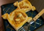 ガーリックツナと玉ねぎとチーズのパイ