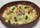 じゃがいもとツナのチーズ焼き